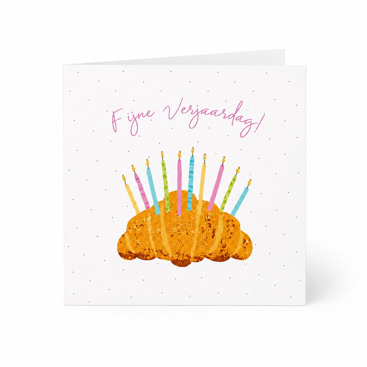 KRT-003 - 915390 1a Fijne verjaardag Verjaardagskaart - Afbeelding 1